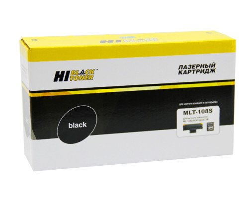 Картридж Hi-Black (HB-MLT-D108S) для Samsung ML-1640/1641/2240/2241, (1500 стр.)