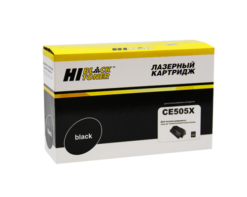 Картридж Hi-Black (HB-CE505X) для HP LJ P2055/P2050/Canon №719H (6500 стр.)