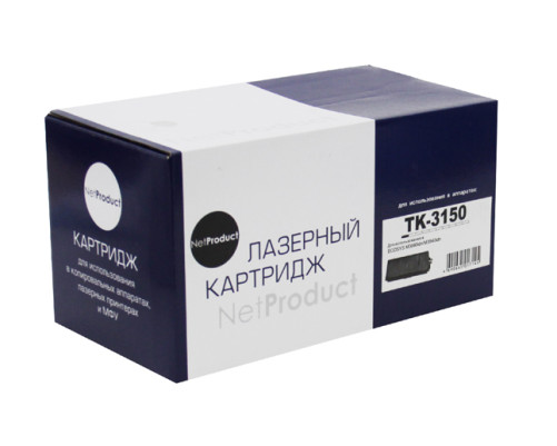 Тонер-картридж NetProduct (N-TK-3150) для Kyocera ECOSYS M3040idn/M3540idn, (14500 стр.)