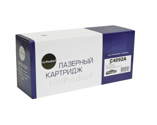 Картридж NetProduct (N-C4092A/EP-22) для HP LJ 1100/3200/Canon LBP 800/810/1110/1120, (2500 стр.)