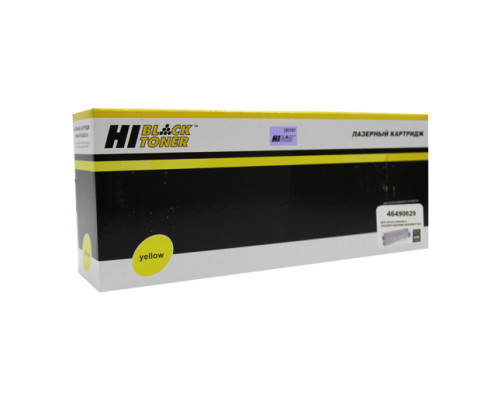 Тонер-картридж Hi-Black (HB-46490629) для OKI C532/C542/MC573/MC563, желтый (6000 стр.)
