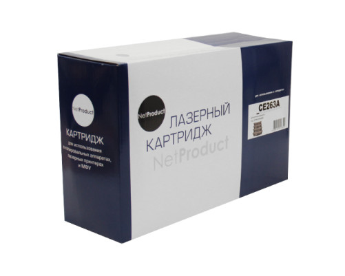 Картридж NetProduct для HP CLJ CP4025/4525, Восстановленный, пурпурный (11000 стр.)