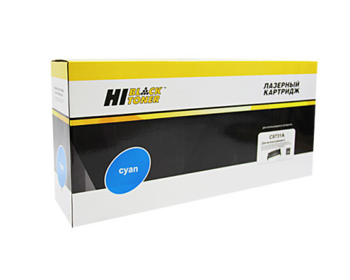 Картридж Hi-Black (HB-C9731A) для HP CLJ 5500/5550, Восстановленный, голубой (12000 стр.)