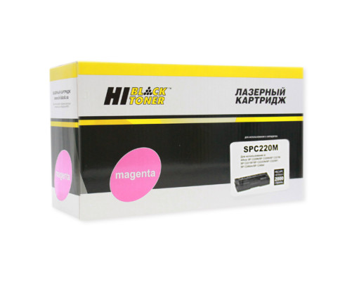 Картридж Hi-Black (HB-SPC220M) для Ricoh Aficio SPC220DN/C221DN/C222SF/C240DN, пурпурный (2000 стр.)