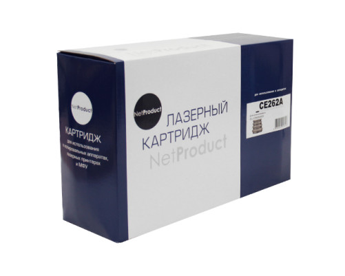 Картридж NetProduct для HP CLJ CP4025/4525, Восстановленный, желтый (11000 стр.)