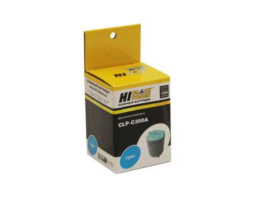 Тонер-картридж Hi-Black (HB-CLP-C300A) для Samsung CLP-300/300N/CLX-2160/N/3160N/FN, голубой (1000 стр.)