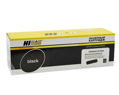 Картридж Hi-Black (HB-CB540A/CE320A) для HP CLJ CM1300/CM1312/CP1210/CP1525, черный (2200 стр.)