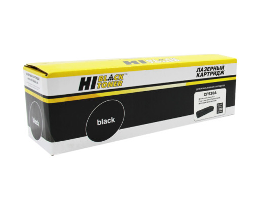 Картридж Hi-Black (HB-CF530A) для HP CLJ Pro M154A/M180n/M181fw, черный (1100 стр.)