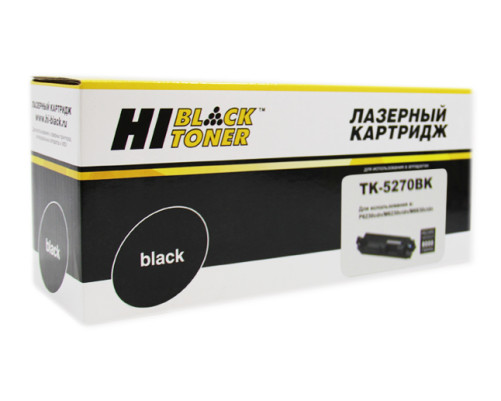 Тонер-картридж Hi-Black (HB-TK-5270BK) для Kyocera M6230cidn/M6630/P6230cdn, черный (8000 стр.)
