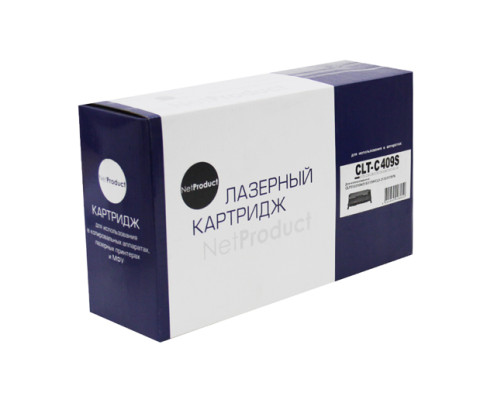 Тонер-картридж NetProduct (N-CLT-C409S) для Samsung CLP-310/315/CLX-3170fn/3175, голубой (1000 стр.)
