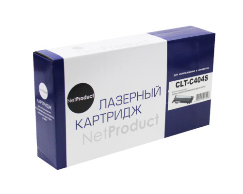 Тонер-картридж NetProduct для Samsung Xpress C430/C430W/480/W/FN, голубой (1000 стр.)