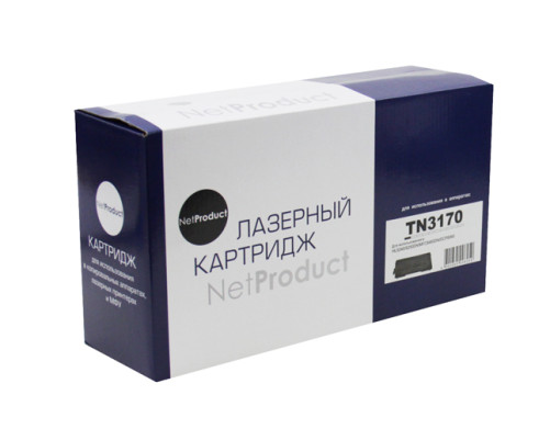 Тонер-картридж NetProduct (N-TN-3170) для Brother HL-5240/5250DN/5270DN, (7000 стр.)