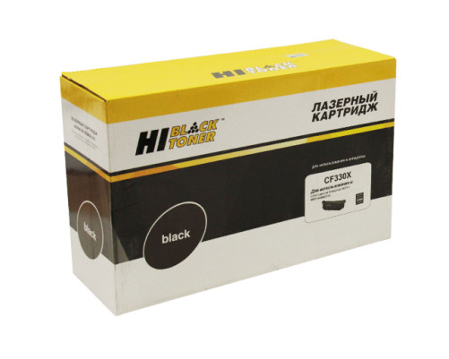 Картридж Hi-Black (HB-CF330X) для HP CLJ M651n/651dn/651xh, №654X, Восстанов., черный (20500 стр.)