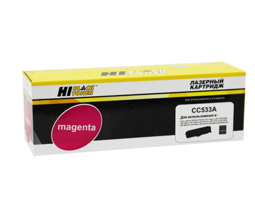 Картридж Hi-Black (HB-CC533A/CE413/CF383/718) для HP CLJ CP2025/CM2320/Canon LBP7200, пурпурный (2800 стр.)