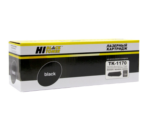 Тонер-картридж Hi-Black (HB-TK-1170) для Kyocera M2040dn/M2540dn, (7200 стр.), с чипом