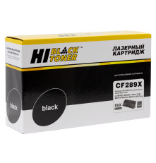 Картридж Hi-Black (HB-CF289X) для HP LaserJet Enterprise M507dn/M507x/Flow M528z/MFP, (10000 стр.) без чипа