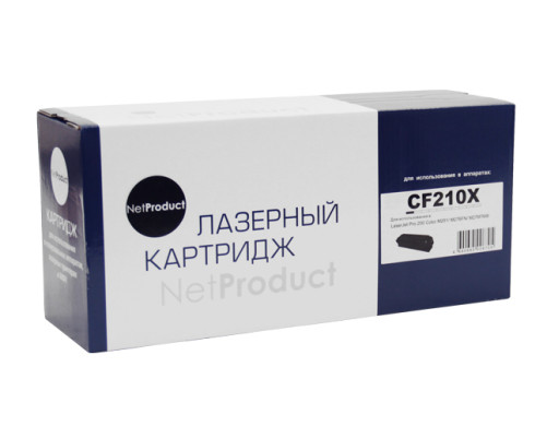 Картридж NetProduct для HP CLJ Pro 200 M251/MFPM276, №131X, черный (2400 стр.)