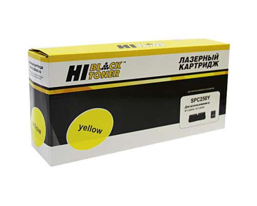 Картридж Hi-Black (HB-SPC250Y) для Ricoh Aficio SP C250DN/C250SF/C260/C260/C261SF, желтый (1600 стр.)
