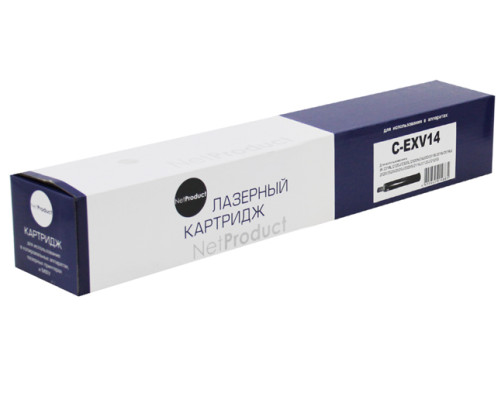 Тонер-картридж NetProduct (N-C-EXV14) для Canon iR-2016/2018/2020/2022/2025, туба, (8300 стр.)