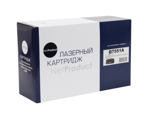 Картридж NetProduct (N-Q7551A) для HP LJ P3005/M3027MFP/M3035MFP, (6500 стр.)