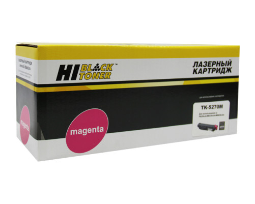 Тонер-картридж Hi-Black (HB-TK-5270M) для Kyocera M6230cidn/M6630/P6230cdn, пурпурный (6000 стр.)