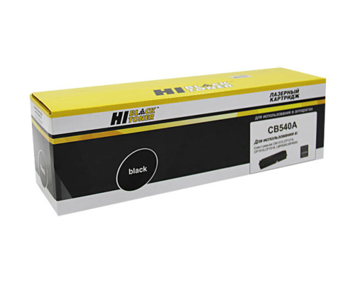 Картридж Hi-Black (HB-CB540A) для HP CLJ CM1300/CM1312/CP1210/CP1215, черный (2200 стр.)