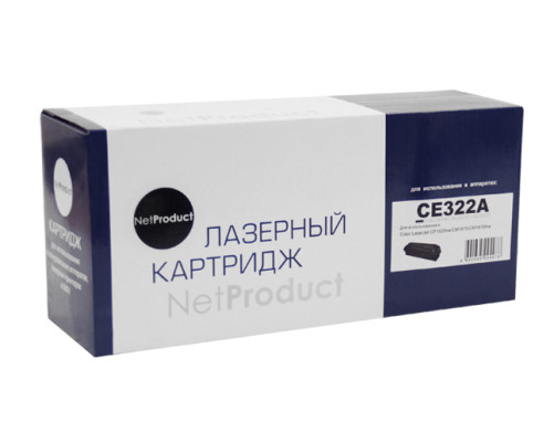 Картридж NetProduct для HP CLJ Pro CP1525/CM1415, желтый (1300 стр.)
