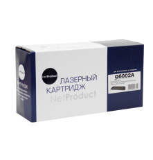 Картридж NetProduct (N-Q6002A) для HP CLJ 1600/2600/2605, Восстановленный, желтый (2000 стр.)