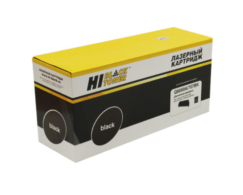 Картридж Hi-Black (HB-Q6000A) для HP CLJ 1600/2600/2605, Восстановленный, черный (2500 стр.)