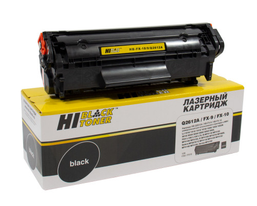 Картридж Hi-Black (HB-FX-10/9/Q2612A) для Canon i-SENSYS MF-4018/4120/4140/4150/4270, (2000 стр.)