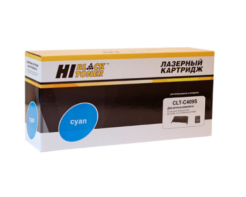 Тонер-картридж Hi-Black (HB-CLT-C409S) для Samsung CLP-310/315/CLX-3170fn/3175, голубой (1000 стр.)