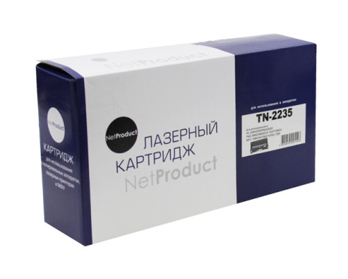 Тонер-картридж NetProduct (N-TN-2235) для Brother HL-2240R/2250/2270/MFC7360, (1200 стр.)
