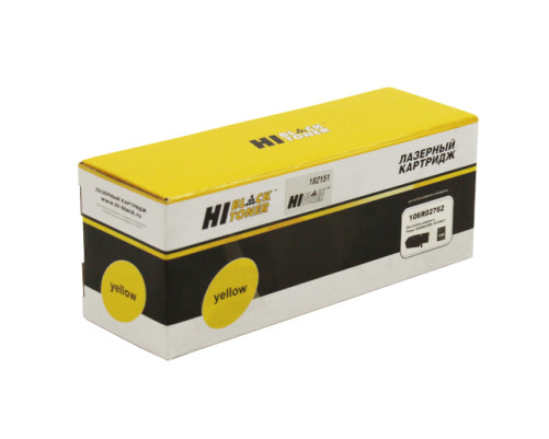Тонер-картридж Hi-Black (HB-106R02762) для Xerox Phaser 6020/6022/ WC 6025/6027, желтый (1000 стр.)