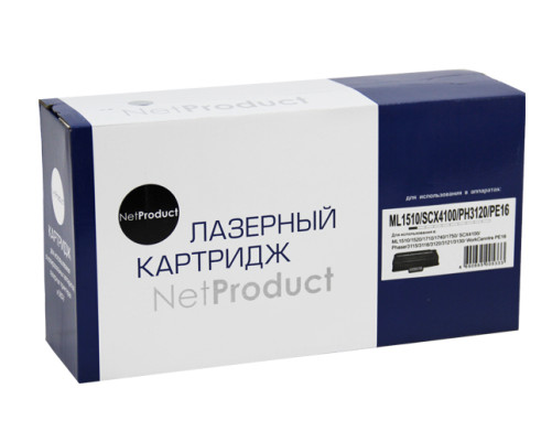 Картридж NetProduct (N-ML-1710D3) для Samsung ML-1510/1710/Xerox Ph3120/PE16, (3000 стр.)
