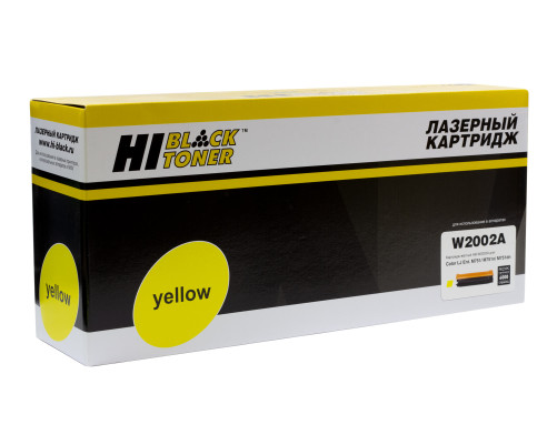 Тонер-картридж Hi-Black (HB-W2002A) для HP CLJ Enterprise M751/M751n/dn, №658A, восстановленный, желтый (6000 стр.)