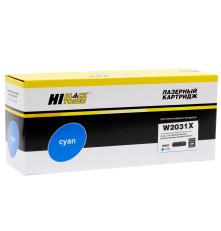 Картридж Hi-Black (HB-W2031X) для HP Color LaserJet Pro M454dn/M479dw, №415X, голубой (6000 стр.) без чипа