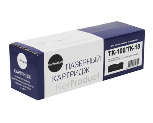 Тонер-картридж NetProduct (N-TK-100/TK-18) для Kyocera KM-1500/FS-1020, (7200 стр.)