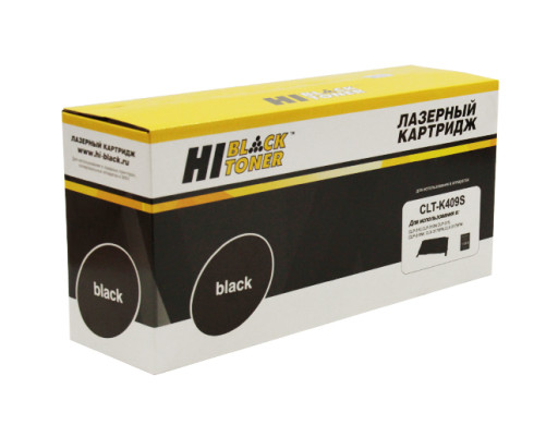 Тонер-картридж Hi-Black (HB-CLT-K409S) для Samsung CLP-310/315/CLX-3170fn/3175, черный (1500 стр.)