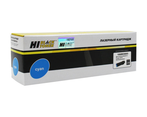 Тонер-картридж Hi-Black (HB-106R03693) для Xerox Phaser 6510/WC 6515, голубой (4300 стр.)