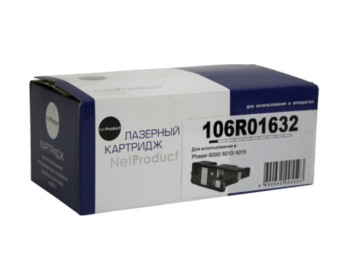 Тонер-картридж NetProduct для Xerox Phaser 6000/6010/WC6015, пурпурный (1000 стр.)