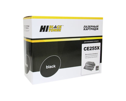 Картридж Hi-Black (HB-CE255X) для HP LJ P3015 (12500 стр.)