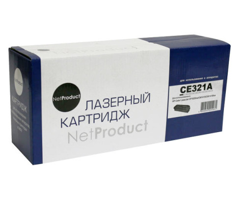 Картридж NetProduct для HP CLJ Pro CP1525/CM1415, голубой (1300 стр.)