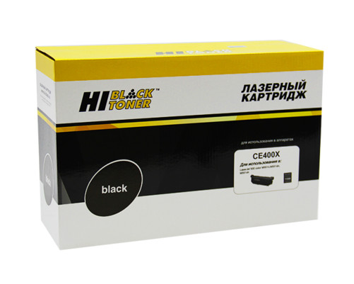 Картридж Hi-Black (HB-CE400X) для HP LJ Enterprise 500 color M551n/M575dn, черный (11000 стр.)