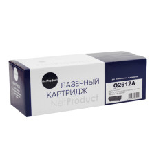 Картридж NetProduct (N-Q2612A) для HP LJ 1010/1020/3050, (2000 стр.)