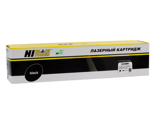 Тонер-картридж Hi-Black (HB-№034 Bk) для Canon iR Adv C1225/C1225iF/MF810/820, черный (12000 стр.)