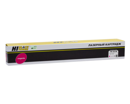 Тонер-картридж Hi-Black (HB-TN-221M) для Konica-Minolta bizhub C227/287, пурпурный (21000 стр.)