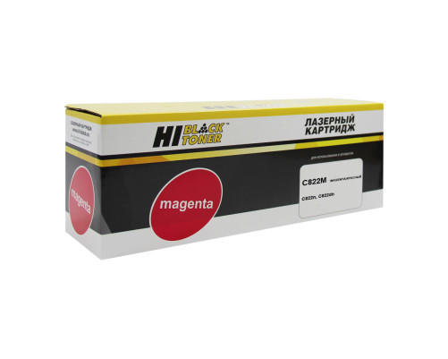 Тонер-картридж Hi-Black (HB-44844626/44844614) для OKI C822n/C822dn, Восстанов., пурпурный (7300 стр.)