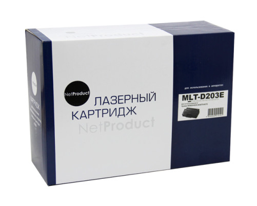 Картридж NetProduct (N-MLT-D203E) для Samsung SL-M3820/3870/4020/4070, (10000 стр.) (новая прошивка)