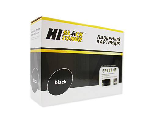 Картридж Hi-Black (HB-SP377HE) для Ricoh Aficio SP 377DNwX/SP377SFNwX/SP377SNwX (6400 стр.)