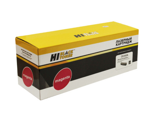 Картридж Hi-Black (HB-CE343A) для HP CLJ Enterprise MFP M775dn/775f/775z, №651A, Восстан, пурпурный (16000 стр.)